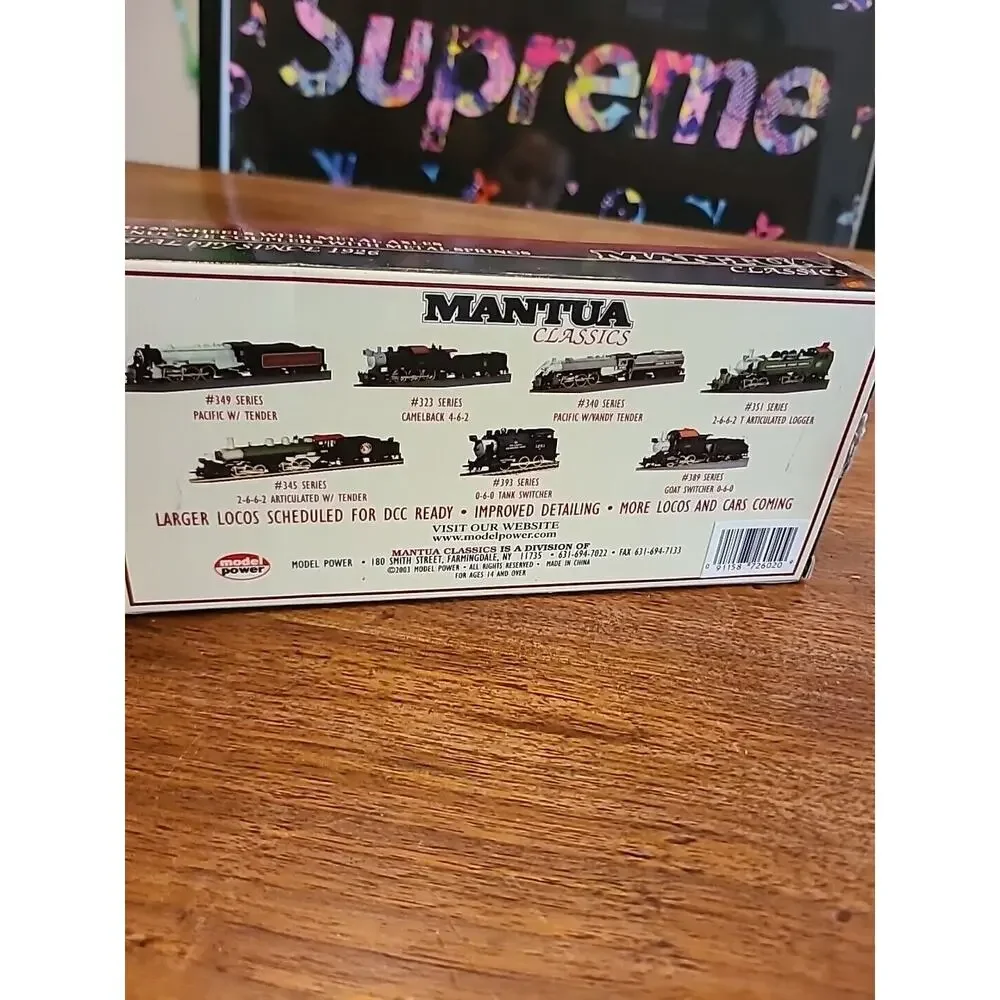 Mantua Classics HO Scale 36' Steel Caboose Pennsy In Box MODEL Train